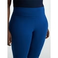 thumbnail image 3 of Terra & Sky Women's Plus High Waist Ankle Length Leggings, 27" Inseam, Sizes 0X-5X, 3 of 5