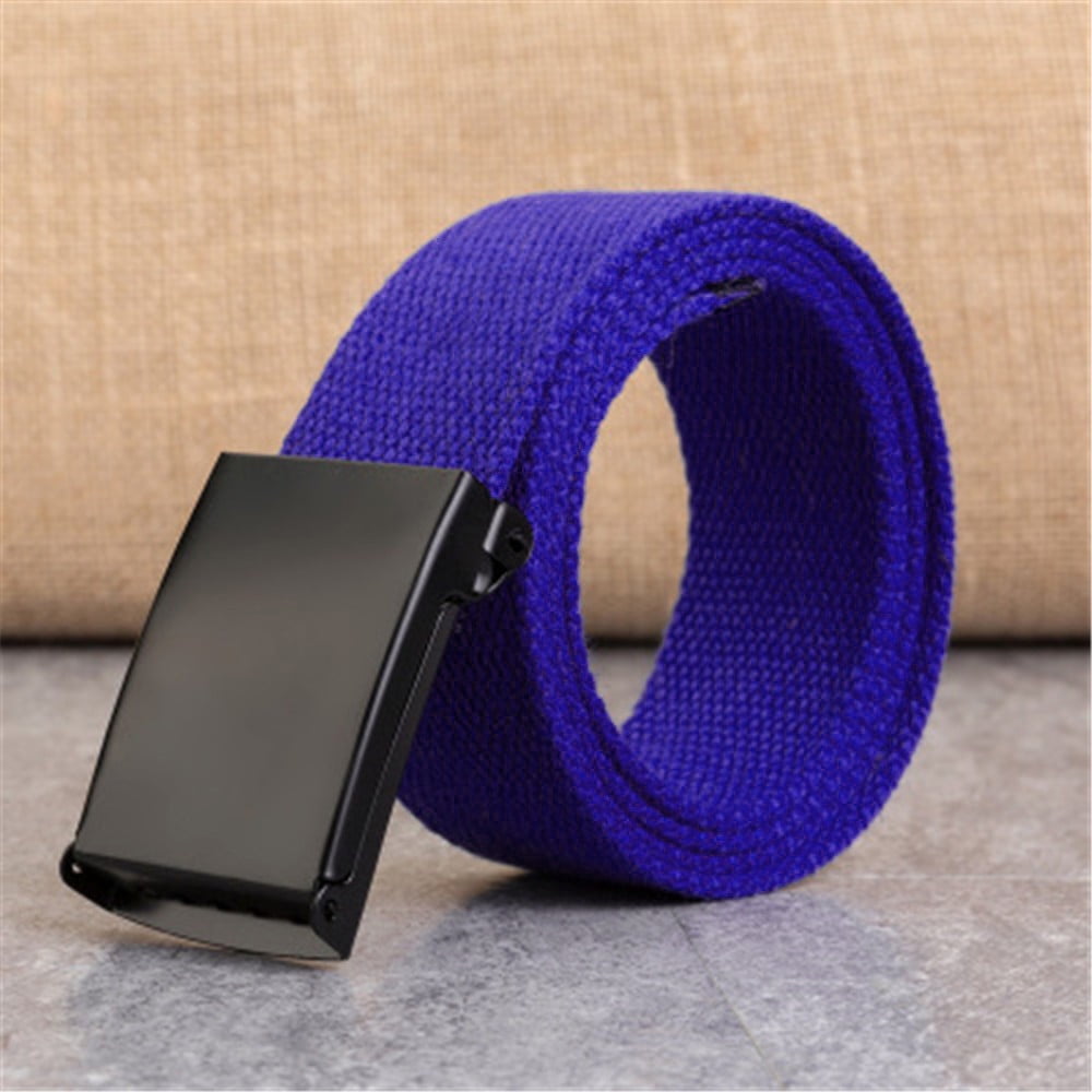 KI8jcuD Cool Belts Men Fashion Belt Buckle Women Nylon Belt Fans