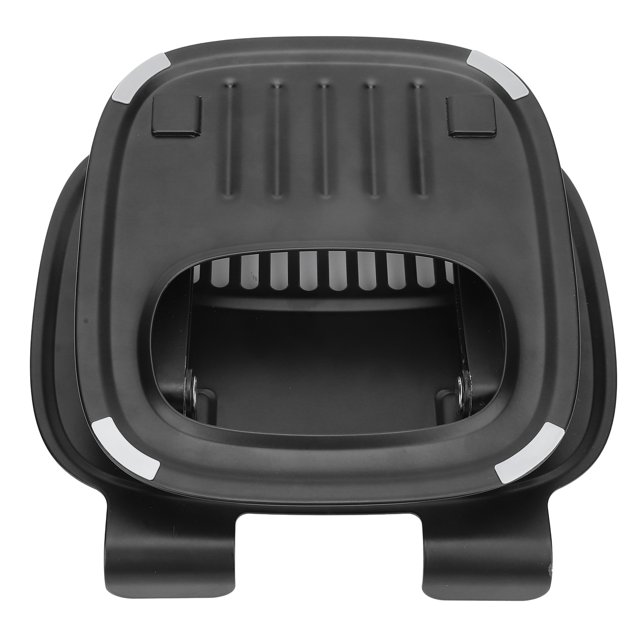 Soporte para computadora portátil, aleación de aluminio negra, plegable, altura ajustable, diseño hueco, soporte para computadora portátil de 10 a 16 pulgadas