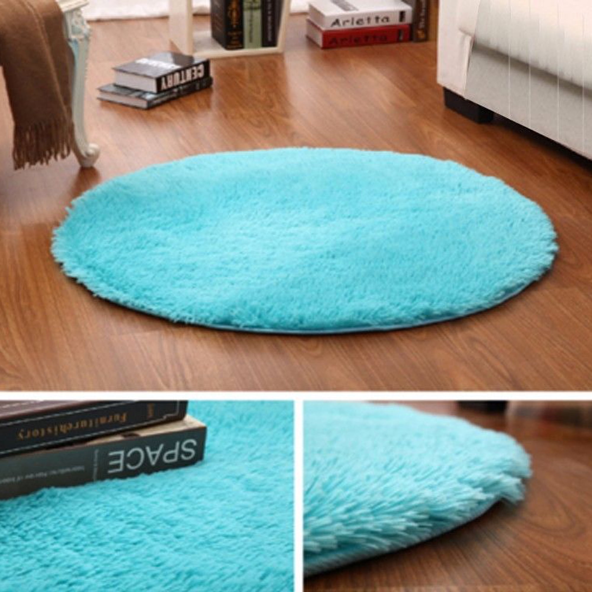 round rug nursery decor