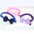 thumbnail image 5 of Walbest Cat Collar Breakaway with Cute Bow Tie and Bell for Kitty Adjustable Safety, 5 of 6