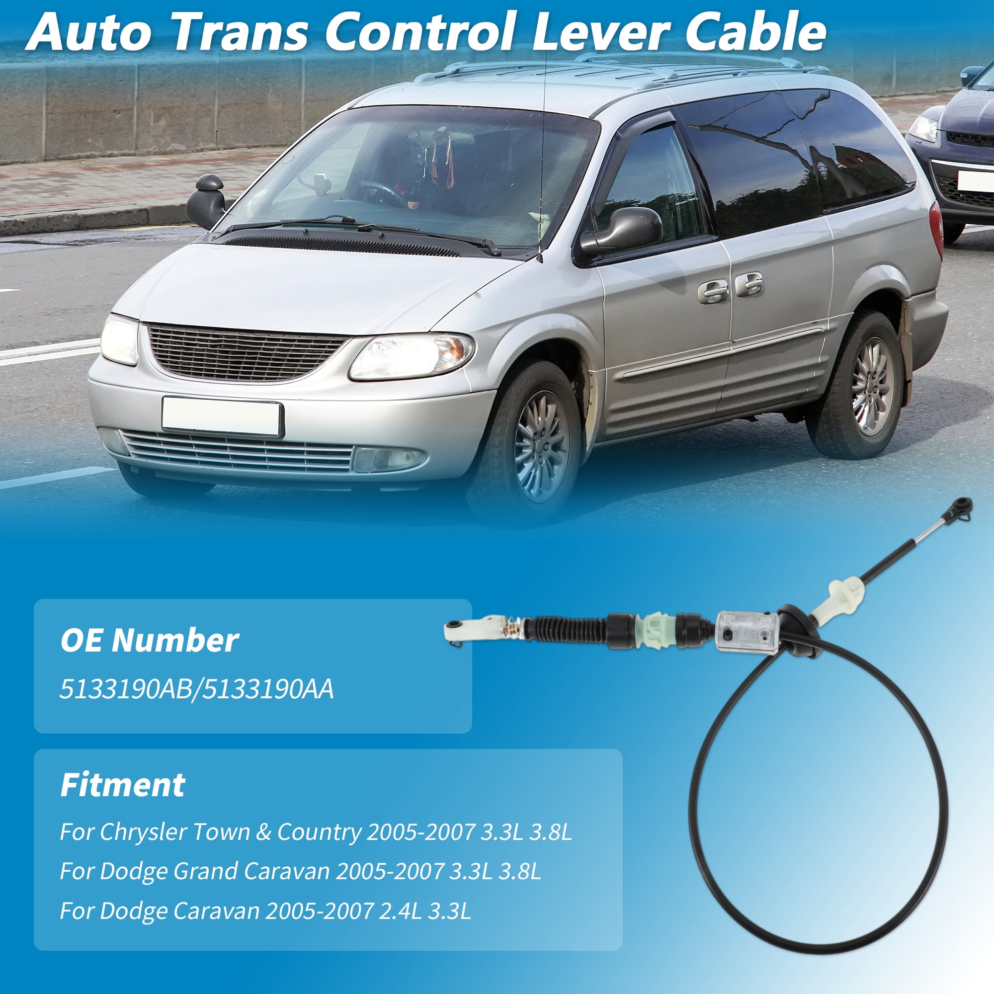 8x For 2001-07 Chrysler Town & Country Front Lower Control Arm Sway Bar End  Link スライドドアレール Compatible with Chrysler for Voyager 2001 2002 2003 車用スラ