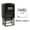 Black, variant on Printtoo Dater Stamp Self Inking With Faxed By Text Office Stationery Date Rubber Stamp-Black