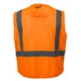 thumbnail image 2 of 48-73-5031 - SAFETY VEST REFLECTIVE ORANGE S/M WITH 10 POCKETS, 2 of 2
