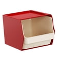 thumbnail image 3 of veasfak Tea Packet Rack Space Saving Utility Desk Storage Organizer for Kitchen Milk red, 3 of 9