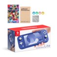 thumbnail image 1 of Nintendo Switch Lite Blue, Mario Kart 8 Deluxe & Mytrix Accessories, 1 of 5