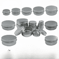 thumbnail image 1 of Caja de aluminio, lata de aluminio, pequeña, de múltiples especificaciones, redonda, de metal, para té, caja de joyería, embalaje de cosméticos, caja de aluminio, 1 of 2