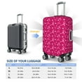 thumbnail image 6 of Haiem Breast Cancer Awareness6 Luggage Cover Printed Suitcase Covers for Luggage Elastic Washable Suitcase Protector Fits 18-32 Inch Luggage-Small, 6 of 9
