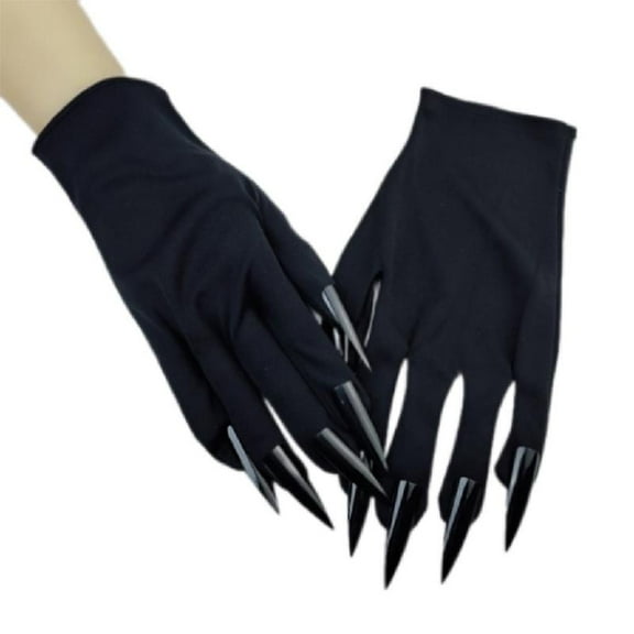 lanema Multiuse Long Nails Hand Gloves Short Gloves For Dressingup