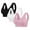 Pink#3, variant on Rollbacks Viikei Women's Bra with Cutout Design Modern,Women Yoga Solid Sleeveless Cold Shoulder Casual Tanks Blouse Intimates Pink S