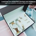 thumbnail image 4 of Ring Precise Timing Earrings Ring Necklace Gold Watch Earrings Bracelet Beautiful Girls For Most Women ANGGREK Otros, 4 of 8