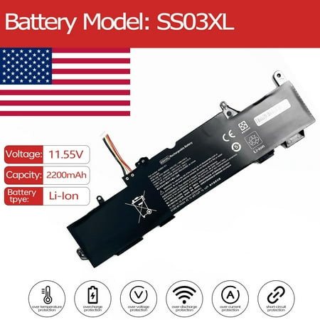 SS03XL Battery for HP Elitebook 840 G5 i7 8550U 840 G5 i7 256GB 840 G5 i7 8GB 840 G5(3JX31EA) 840 G5 3ZG73EA 840 G5 3JX61EA 840 G5 3RS36PA 840 G5-5VR60EC 840 G5-5VT08US 840 G5-5VT81UP 840 G5-5VP21UC