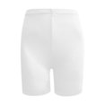 thumbnail image 4 of Fnooota Womens Biker Shorts with Pockets, Summer Running High Waisted Stretch Athletic Yoga Shorts White Size 2XL, 4 of 6