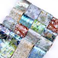 thumbnail image 4 of 16 Sheets Nail Foil Transfer Sticker Creative Shell Nail Art Sticker Nail Decal, 4 of 6