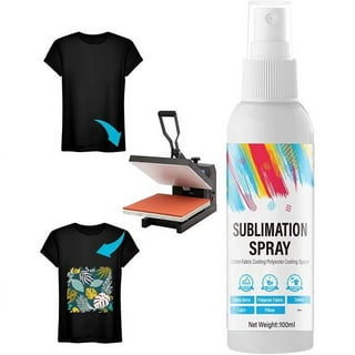 BCH Sublimation Coating Spray to Treat Cotton, Woods, and More - Invisible Ink Compatible for Facric Registration Marking - 500ml (16 oz)