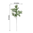 thumbnail image 3 of Efavormart 2 Bushes | 42" Tall Light Green Artificial Silk Plant Stem Vase Fillers, Faux Beech Leaf Branches for Table, Banquet, Wedding, Office, Events, Centerpieces, Backdrops, and Stage Decor, 3 of 10