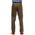 thumbnail image 2 of HAGGAR CLOTHING Mens Brown Pleated Straight Leg Classic Fit Pants 40 X 32, 2 of 5