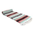 thumbnail image 4 of Manta falsa mexicana Open Road Goods, multicolor, menta y melocotón, 4 of 6