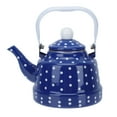 thumbnail image 5 of Toyandona 1Pc Creative Blue Enameled Tea Kettle with Steel Handle for Home, 5 of 8