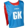 thumbnail image 2 of FORZA Reversible Netball Bibs – Dual-Color Team Bibs with Official Position Markings, Breathable Mesh & Elastic Straps – Set of 7, 2 of 8
