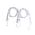 thumbnail image 1 of pitrice 2 Pieces Home Hotel Polyester Curtain Holdback Living Room Bedroom Drape Tieback Decorative Holder Waved Rope Decor Grey, 1 of 9