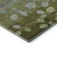 thumbnail image 3 of Addison Rugs Mayfield Premium Machine Washable Transitional Floral Olive Rectangle Rug, 8' x 10', 3 of 7