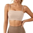 thumbnail image 2 of Summer Backless Bra for Women SAdjustable Thin Straps Wireless Bralette U Back Multiway Halter Bra, 2 of 5