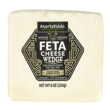 Marketside Feta Cheese Wedge, 8 oz