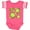 Football Pink and White, variant on Inktastic Lots of Limes- citrus fun Boys or Girls Baby Bodysuit
