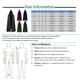 thumbnail image 3 of Unisex Halloween Hooded Cloak Costumes Party Cape Halloween Men's Fashion Tailcoat Jacket Goth Uniform Costume Praty Outwear Coat, 3 of 4