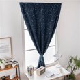 thumbnail image 3 of Maoww Magic Sticker Star Print Shading Blackout Curtain Printing Window Drapes Living Room Noise Reducing Blinds, 3 of 8