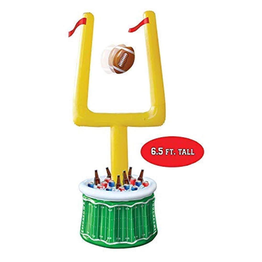 Football Party Inflatable Drink Cooler with Goal Posts and Inflatable