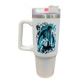 thumbnail image 1 of Termo de acero inoxidable Fartmex color blanco, Leonel Messi de 30 Oz, 1 of 3
