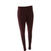 Lands' End Women's Thermaskin Heat Pant Darkest Plum M NEW 404509
