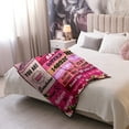thumbnail image 2 of LHSHID 17th Birthday Gifts for Girls Blanket Decorations for Girls 17 Year Old Girl Gift Ideas Sweet Seventeen Gifts Fleece Blanket 50x60in, 2 of 5