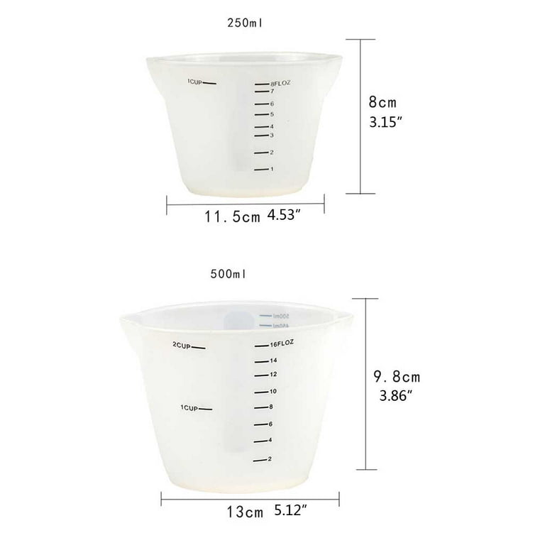 Silicone Measuring and Mixing Cups – Pip Supply