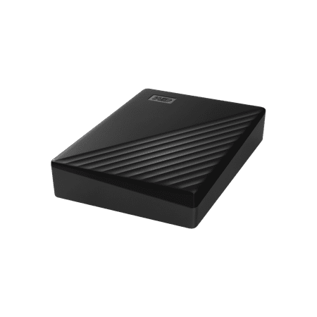 WD - My Passport 6TB External USB 3.0 Portable Hard Drive - Black