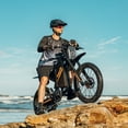 thumbnail image 4 of Electric Dirt Bike for Adults,60V 35Ah,3000W 45mph/68 Miles ,25’’ Fat Tire off-Road Mountain Bike UL2849, 4 of 11