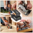 thumbnail image 6 of Battery Charger For Ridgid R840085 Lithium ION Battery Rigid 18V R840087 R840086, 6 of 17