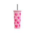 thumbnail image 6 of Fwttom Coffee Mug - Insulated Water Bottles with Straw Carrying Handle, Portable Coffee Fruit Tea Water Bottle, Birthday Valentine's Day Gifts for Women, Extra Large, 6 of 6