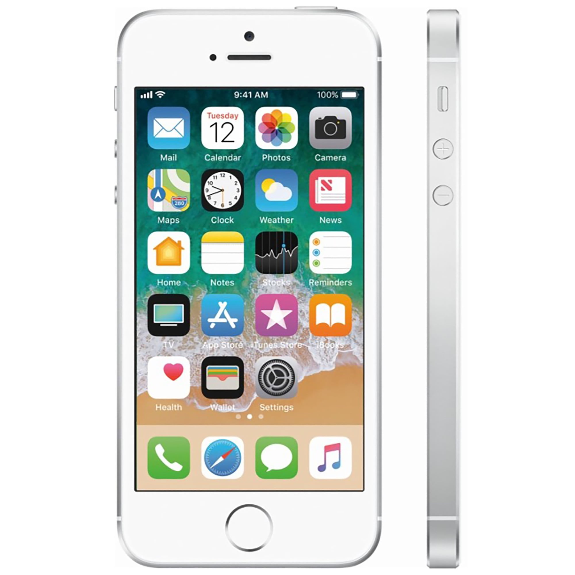 Restored Apple iPhone SE - Carrier Unlocked - 16GB Silver