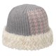 thumbnail image 1 of Gorro de pescador de invierno para mujer, gorro cálido, gorro de pescador con retazos, gorro cálido de felpa, gorro de punto para invierno, 1 of 5
