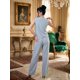 thumbnail image 3 of Conjunto 2 Piezas Mujer Chaleco Pantalon Amplio Moda Casual Formal Outfit bussines, 3 of 5