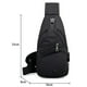 thumbnail image 2 of Mochila bandolera multiusos, ligera, de una sola correa, ideal para senderismo, ciclismo, viajes y uso diario., 2 of 5