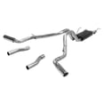 thumbnail image 1 of Flowmaster Exhaust System Kit 817757 Force II Cat Back System; Stainless Steel; With 50 Series HD Muffler; 3 Inch Pipe Diameter; Single Exhaust With Dual Exit; Dual Split Rear Behind Rear Tires Exit, 1 of 4