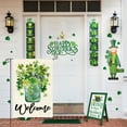 thumbnail image 4 of Sm:)e Welcome Watercolor Lucky Clover St.Patrick's Day Garden Flag 12 x 18 Inch, 4 of 7