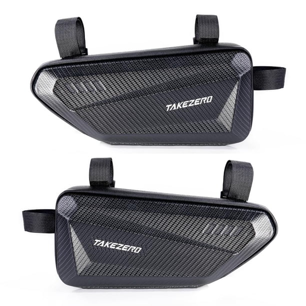 Bolsa de tubo frontal para cuadro de bicicleta 1.5L Bolsa impermeable para sillín de motocicleta (A) Tmvgtek Accesorios para bicicletas