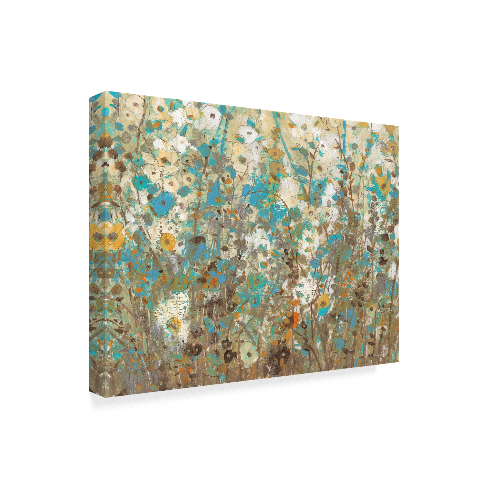 Trademark Fine Art 'Flowering Vines II' Canvas Art by Tim OToole