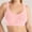 Pink, variant on Fznquz Comfort Plus Size Bras for Women Push Up Breathable Full Coverage No Wire Brown Seamless Ladies Bras