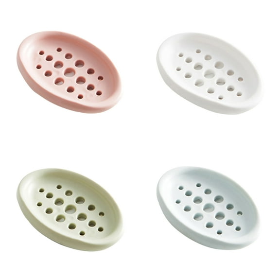 Soap Dishes for Bathroom Tray Organizer Holder with Drainage